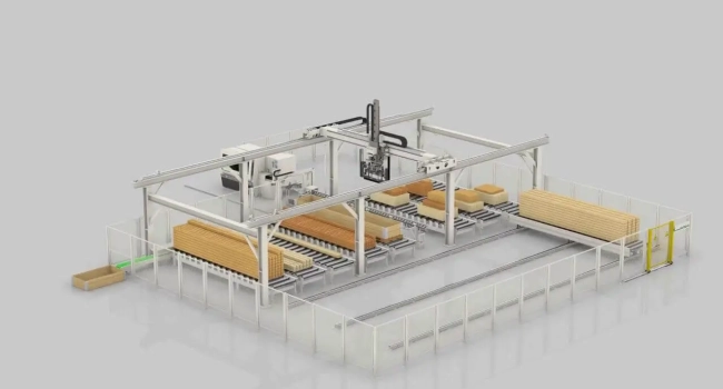 Avtomatiziranje za Weinig skobeljne stroje